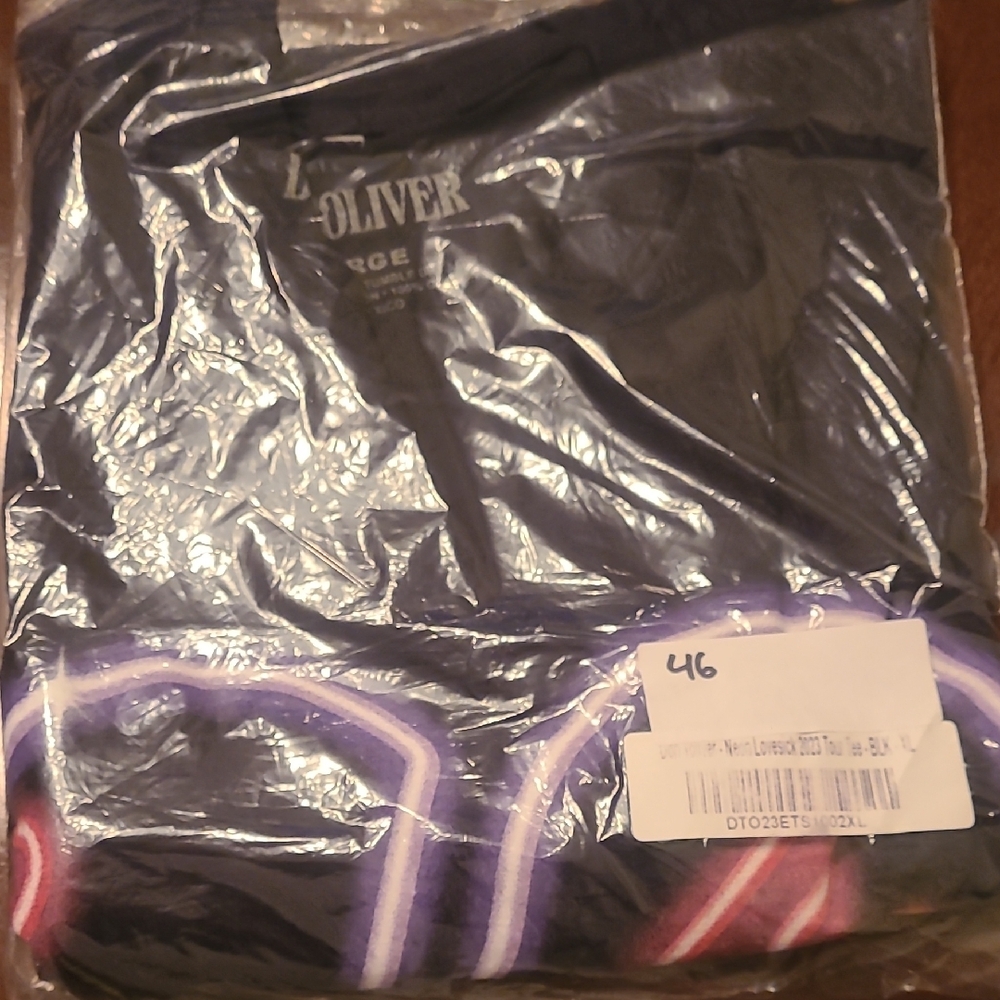 s.Oliver Black Graphic T-Shirt